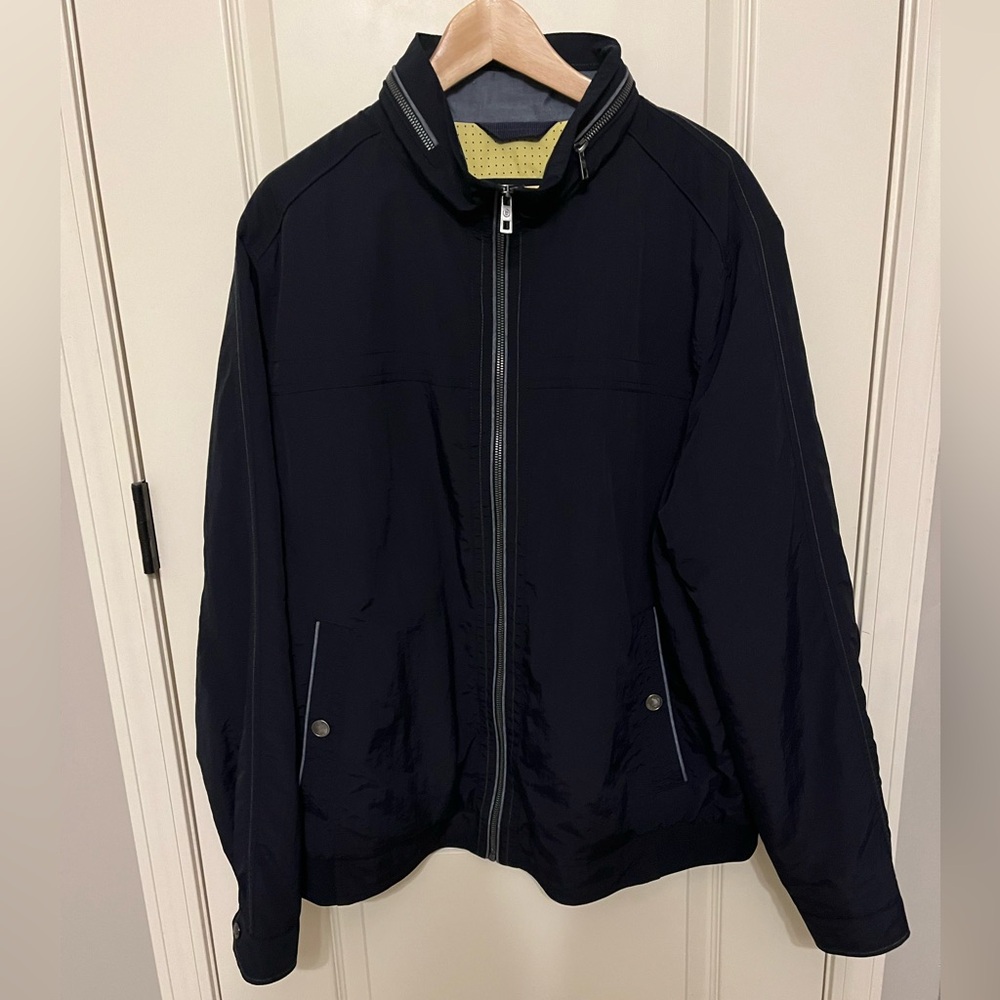Bugatti Men's Black Bomber Jacket